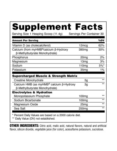 Creatine HMB+ 327 grams