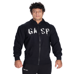 GASP Classic Zip Hoodie: Men's Full-Zip Gym Hoodie