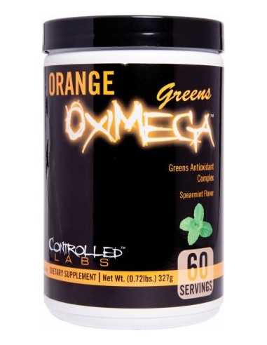 Orange OxiMega Greens Spearmint Flavor 327 grams