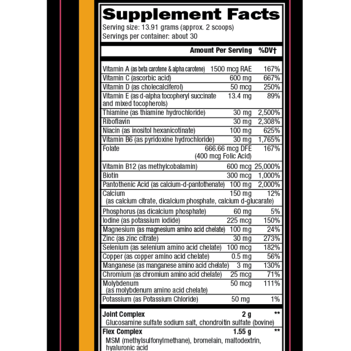 Orange Triad + Greens Controlled Labs | Complete Joint & Immune Support