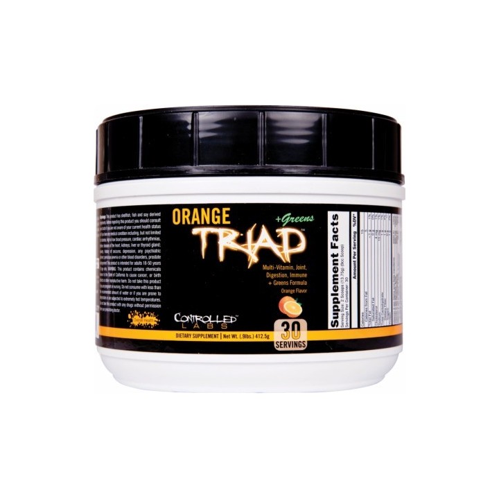 Orange Triad + Greens 408 grams