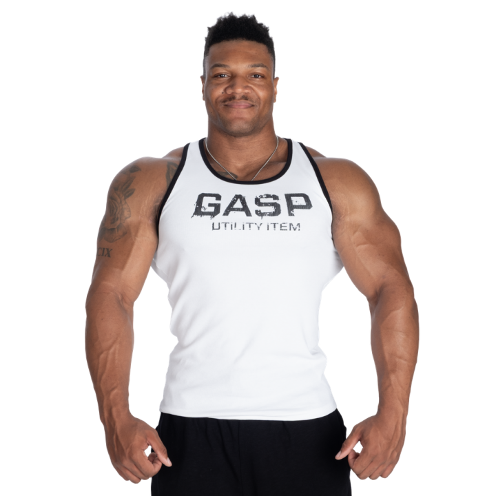 Ribbed T-Back GASP: Women's Ribbed Sports Top