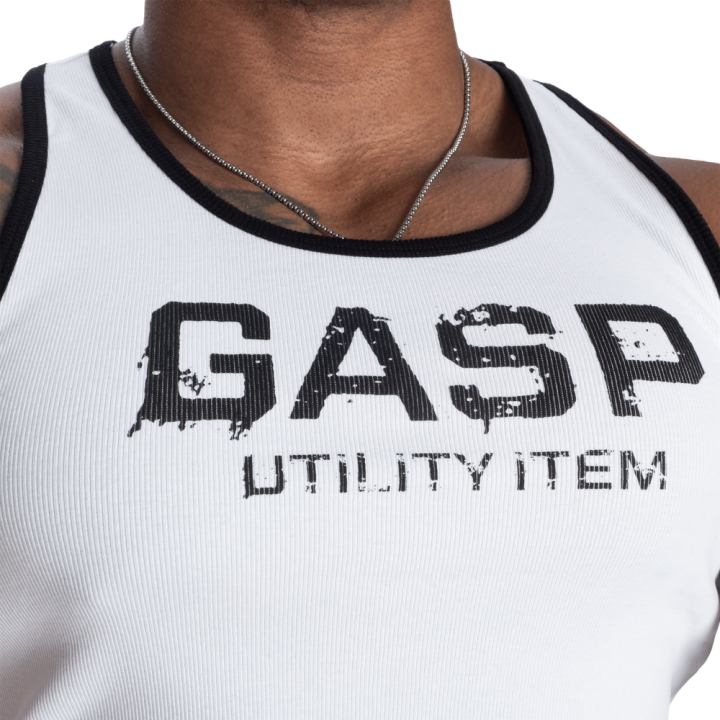 Ribbed T-Back GASP: Women's Ribbed Sports Top