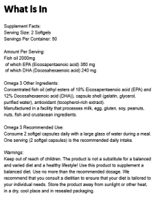 Omega 3 100 softgels 2