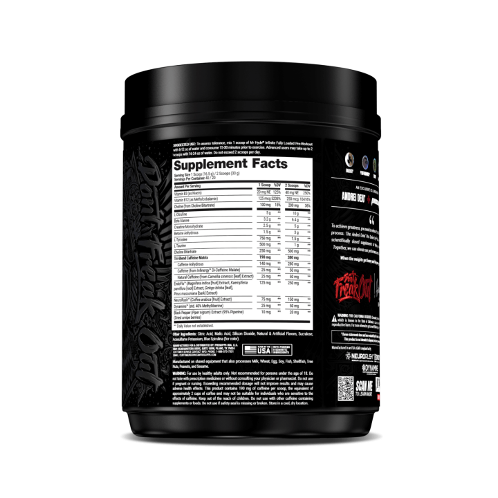 Mr Hyde Infinite 350 g ProSupps: Pre-Workout Energia Focus