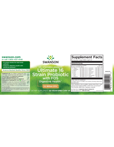 Dr. Stephen Langer's Ultimate 16 Strain...