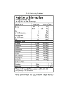 EAA + Hydration 300 grams 2