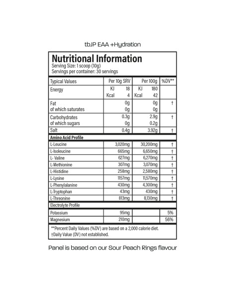 EAA + Hydration 300 grams