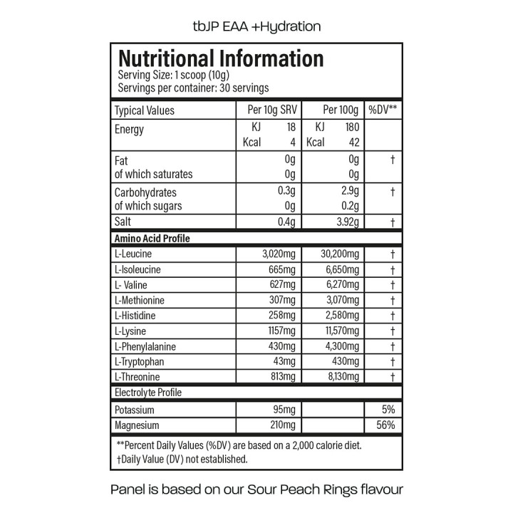EAA 300g TBJP | Essential Amino Acid Support for Muscle & Recovery