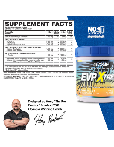 EVP Xtreme N.O 480 grams