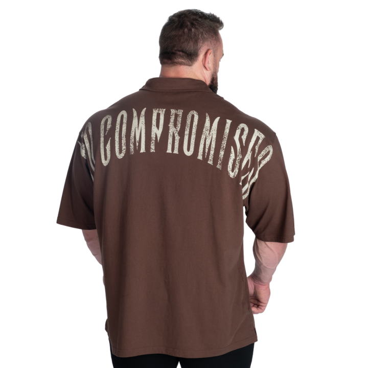NC Polo Iron Tee Black GASP | Urban Eco-Friendly Polo Shirt 2024