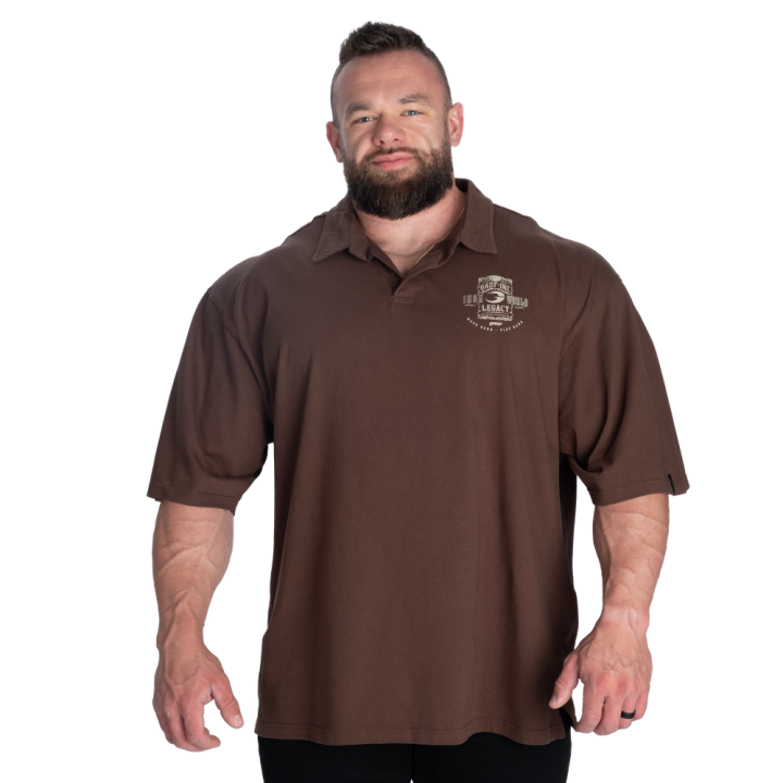 NC Polo Iron Tee Black GASP | Urban Eco-Friendly Polo Shirt 2024