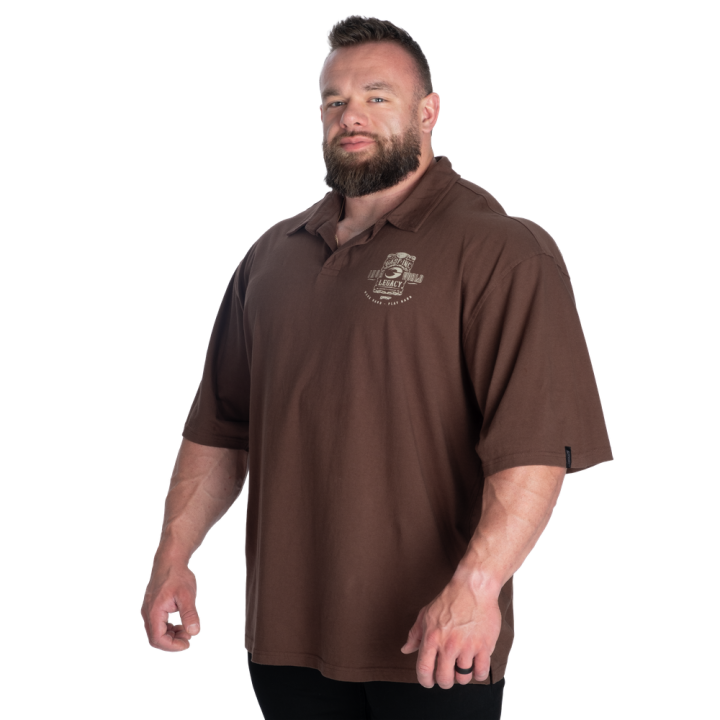 NC Polo Iron Tee Black GASP | Urban Eco-Friendly Polo Shirt 2024