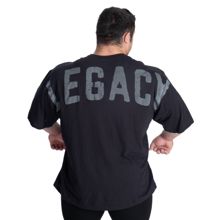 Legacy Slub Iron Tee Better Bodies | Vintage-Style Gym Shirt for Training & Leisure
