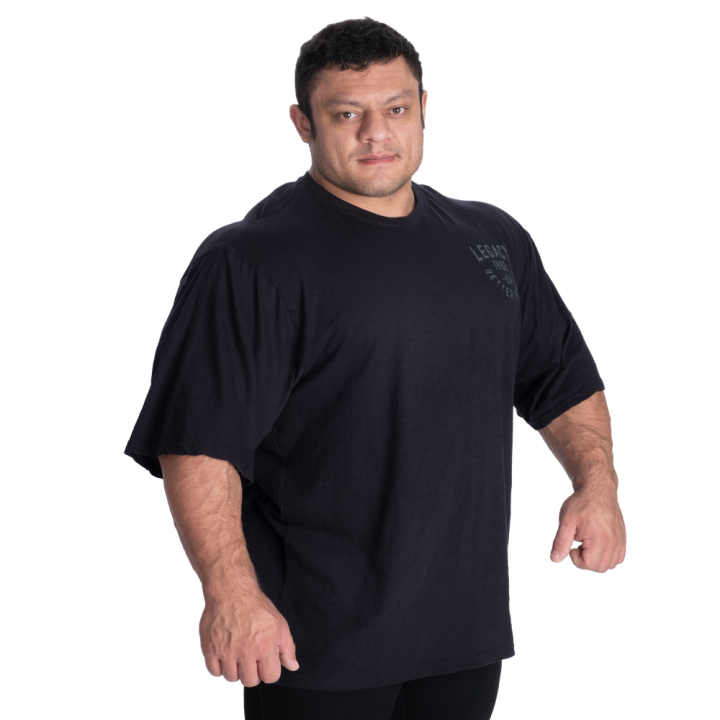 Legacy Slub Iron Tee Better Bodies | Vintage-Style Gym Shirt for Training & Leisure
