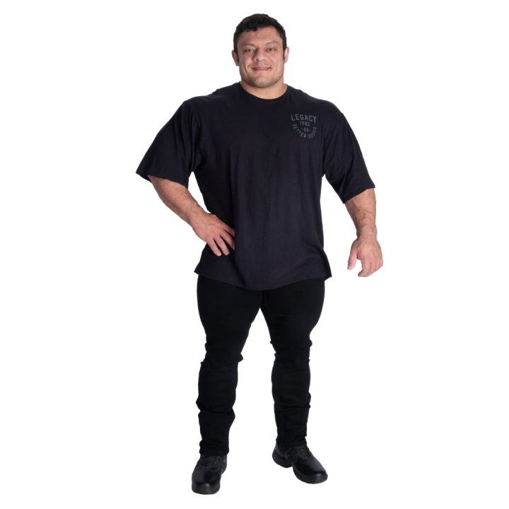 Legacy Slub Iron Tee Better Bodies | Vintage-Style Gym Shirt for Training & Leisure