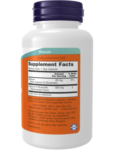 Calcium D-Glucarate 500mg 90 vcaps 2