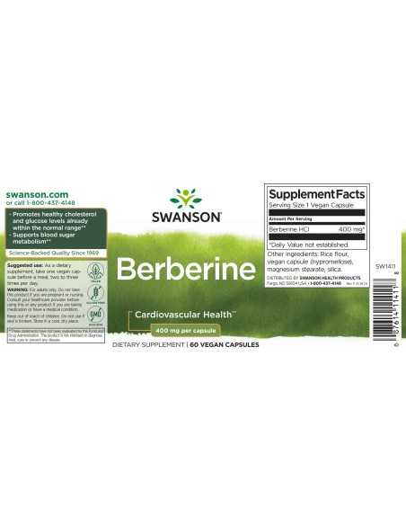 Berberine 400mg 60 caps
