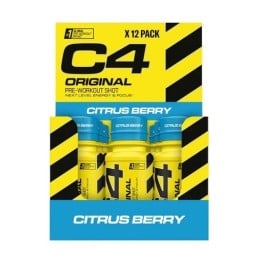 C4 Original Pre-Workout Shot 12 x 60 ml.