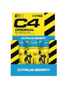 C4 Original Pre-Workout Shot 12 x 60 ml.