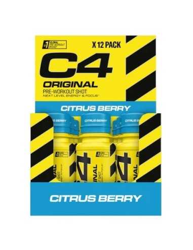 C4 Original Pre-Workout Shot 12 x 60 ml.