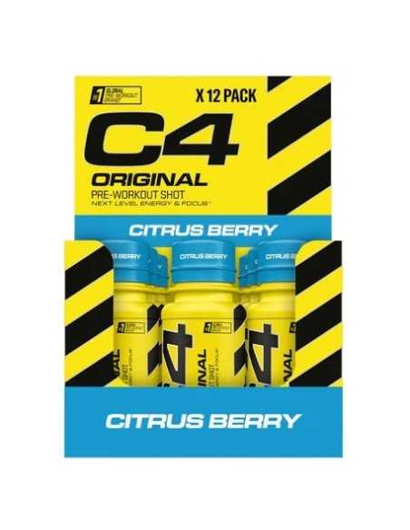 C4 Original Pre-Workout Shot 12 x 60 ml.