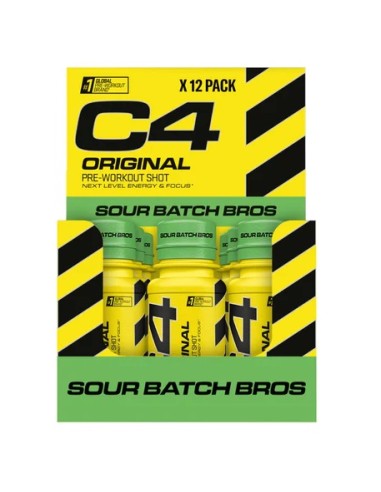 C4 Original Pre-Workout Shot 12 x 60 ml.