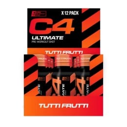 C4 Ultimate Pre-Workout Shot 12 x 60 ml.
