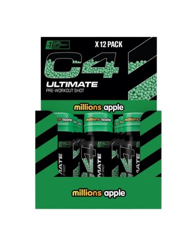 C4 Ultimate Pre-Workout Shot 12 x 60 ml.