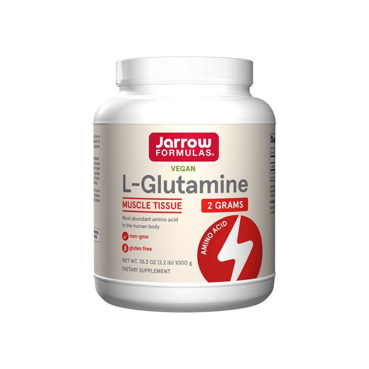 L-Glutamine Powder Jarrow Formulas | Recupero Muscolare e Salute Intestinale