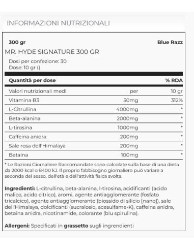 Mr.Hyde Signature 300 grams