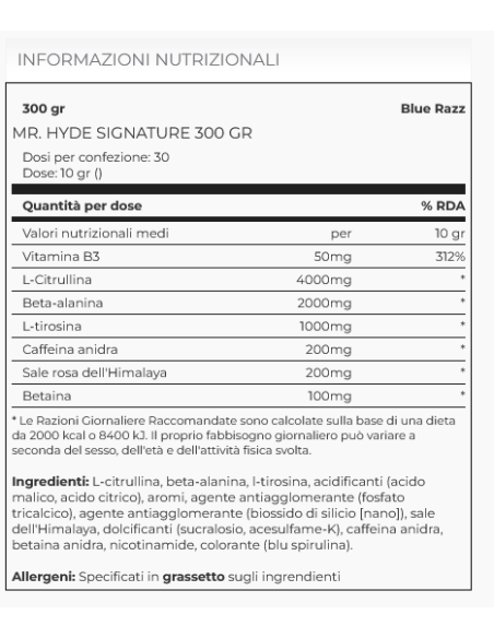 Mr.Hyde Signature 300 grams