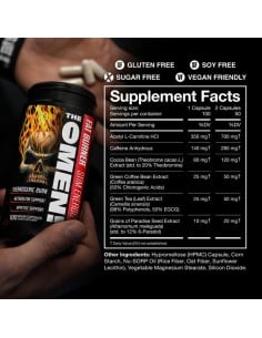 The Omen! Fat Burner 60 vcaps 2
