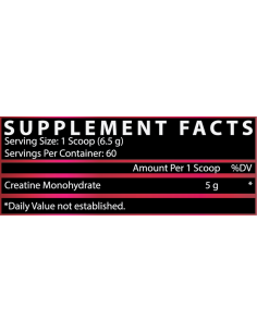 Creatine Monohydrate 390 grams 2