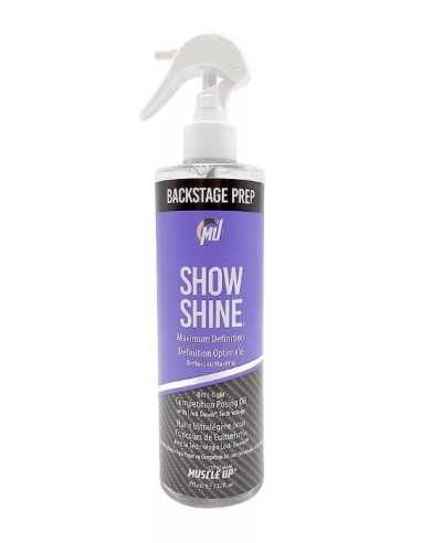 Show Shine Maximum Definition Ultra Light Competition Posing Oil Spray 355 ml.