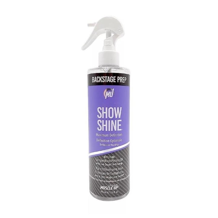 Show Shine Maximum Definition Ultra Light Competition Posing Oil Spray 355 ml.