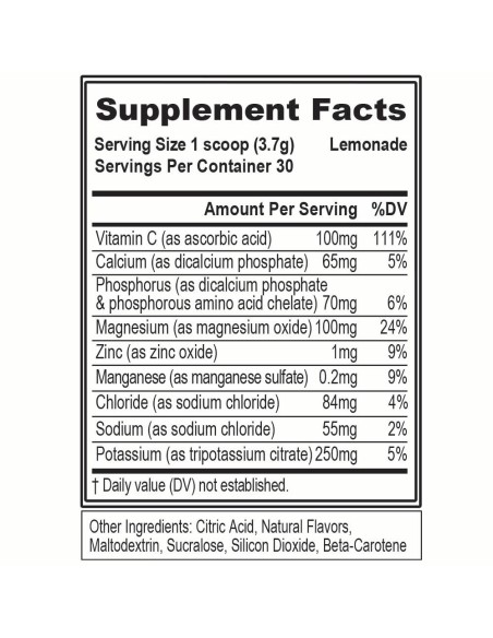 Electrolyte 114 grams