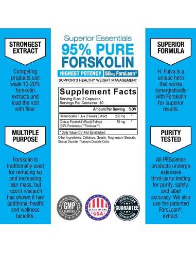 Forskolin-95+ 60 caps