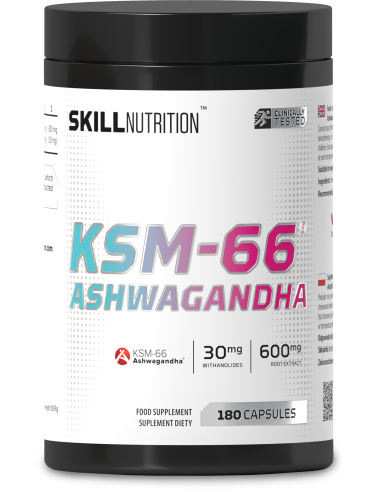 KSM-66 Ashwagandha 180 vegan caps