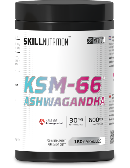 KSM-66 Ashwagandha 180 vegan caps