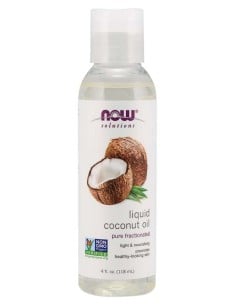 Coconut Oil Liquid Pure Fractionated 118 ml.