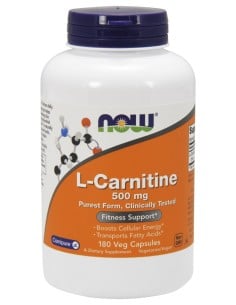 L-Carnitine 500mg 180 vcaps