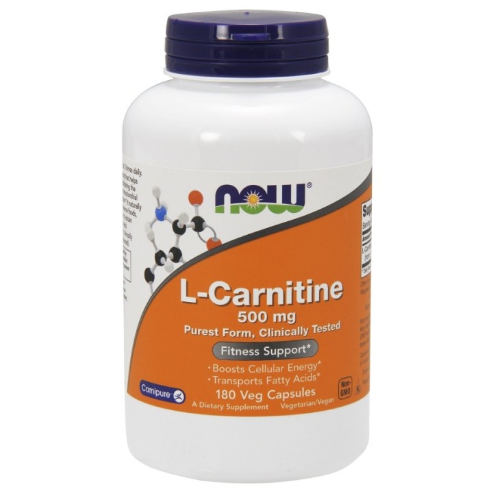 L-Carnitine 500mg 180 vcaps