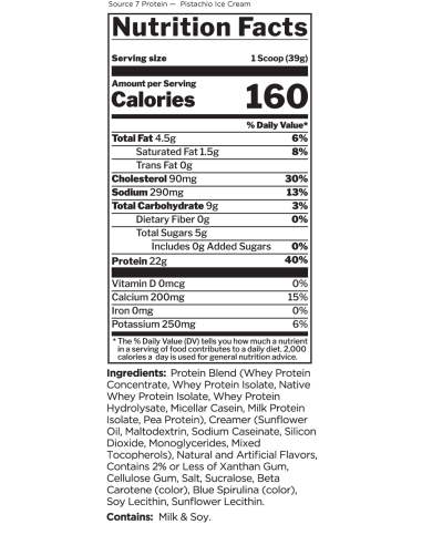 Source7 Protein 809 grams
