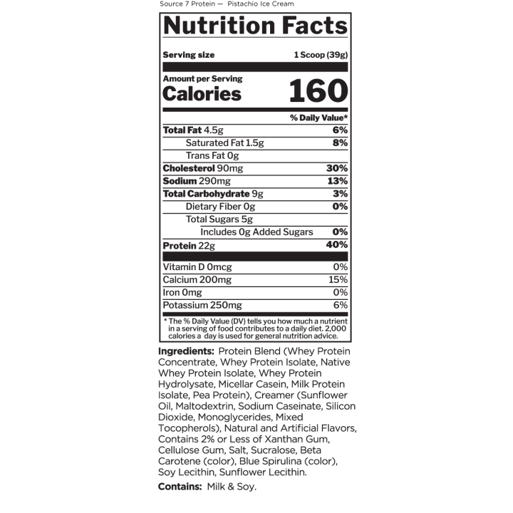 Source7 Protein Rule One Proteins | Multi-Source Protein Sustained Release