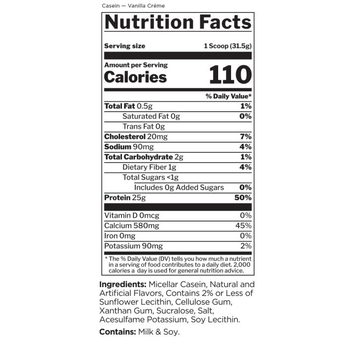 Casein Protein Rule One Proteins | Overnight Recovery & Slow Release