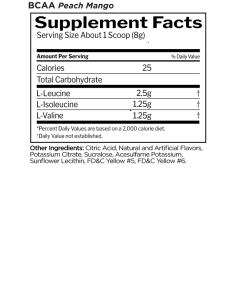 BCAA 510 grams 2