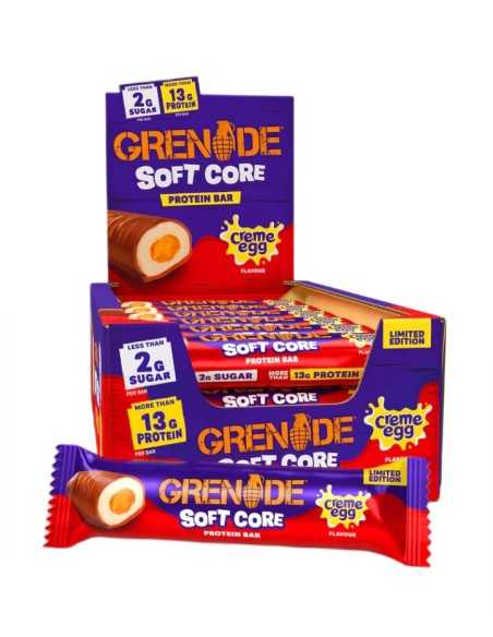 Soft Core Protein Bars Creme Egg 18 x 45g