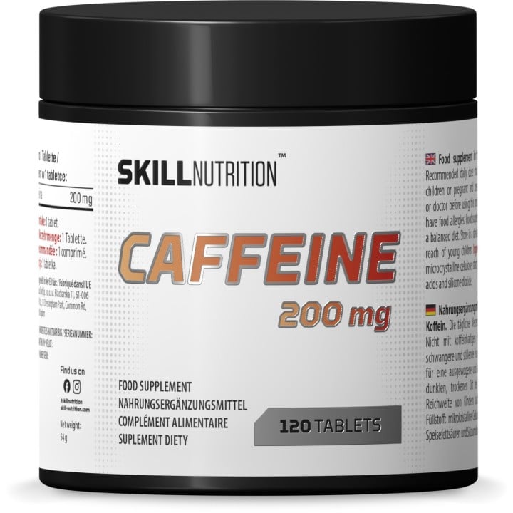 Caffeine 200mg 120 tablets