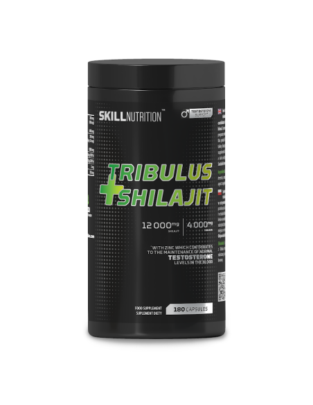 Tribulus + Shilajit 180 vegan caps